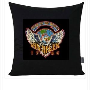 Van Halen Throw Pillow